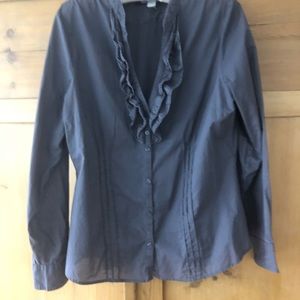Mexx dark grey blouse.